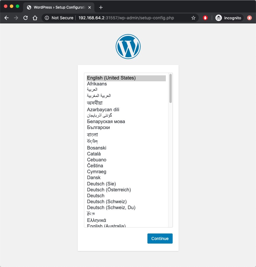 Wordpress 页面